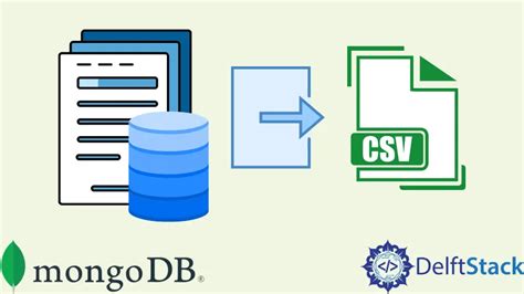 mongodb export collection to csv